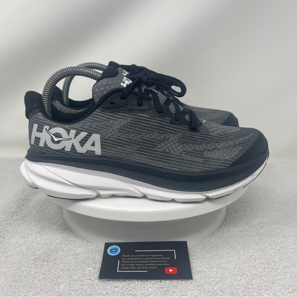Hoka One One Kids Sneakers - Black and Gray